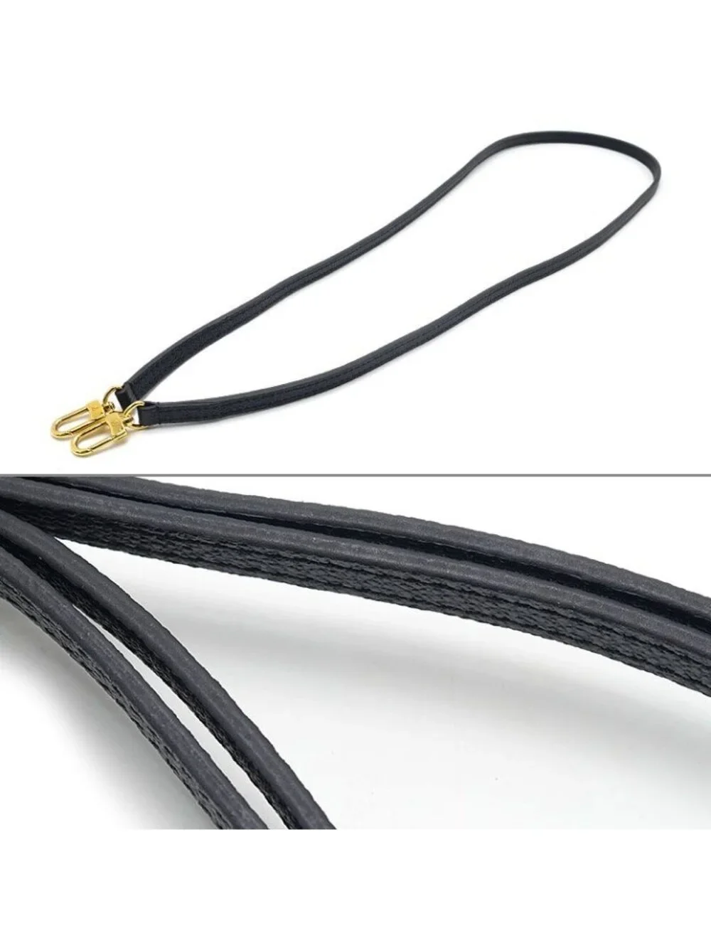 Louis Vuitton LV Petite Sac Plat Noir Empreinte Handbag